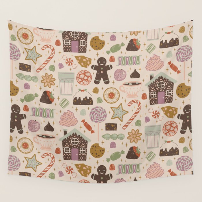 In the Land of Sweets Wall Tapestry Gallery Image 1