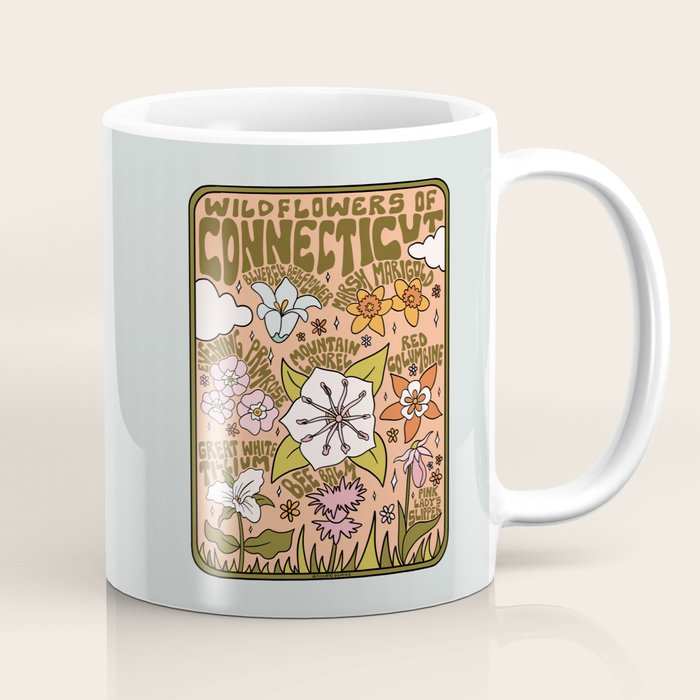 Connecticut Wildflowers Coffee Mug Gallery Image 1