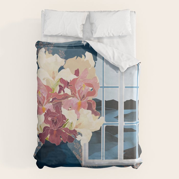 Cottage Iris View Duvet Cover Gallery Image 6