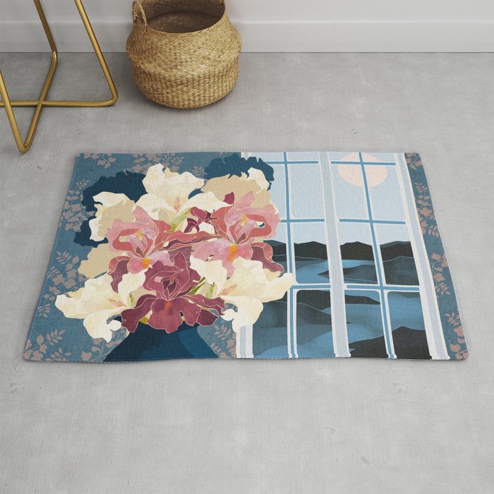 Cottage Iris View Rug Gallery Image 1