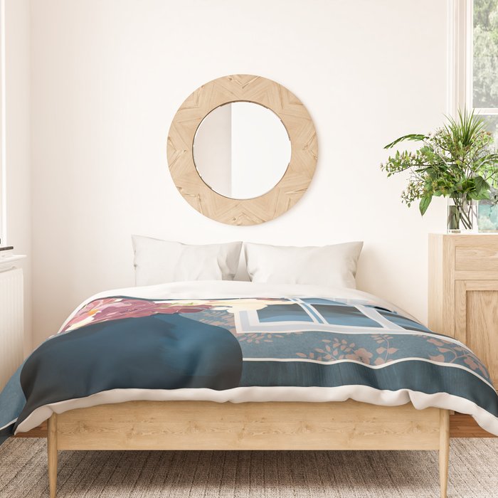 Cottage Iris View Duvet Cover Gallery Image 3