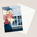Cottage Iris View Stationery Card Gallery Image 2