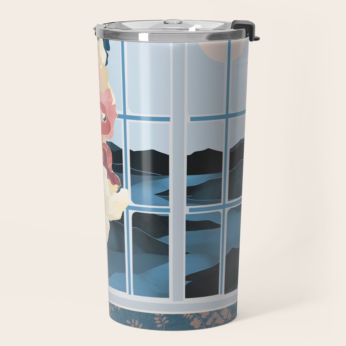 Cottage Iris View Travel Mug Gallery Image 2