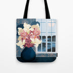 Cottage Iris View Tote Bag Gallery Image 1