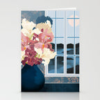 Cottage Iris View Stationery Card Gallery Image 2