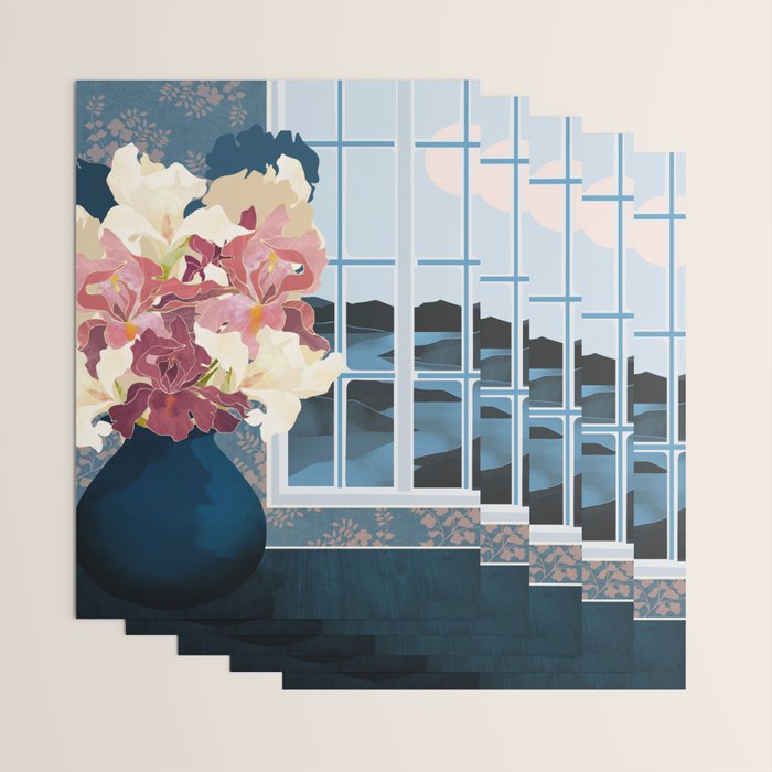 Cottage Iris View Wrapping Paper Gallery Image 3