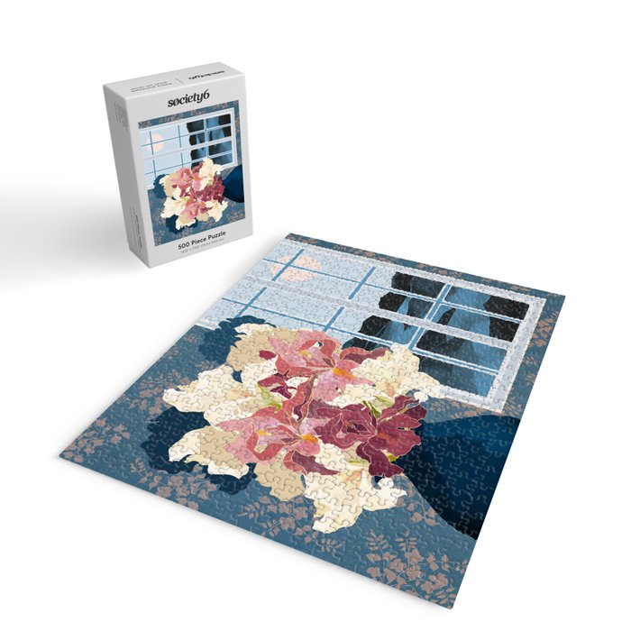 Cottage Iris View Jigsaw Puzzle Gallery Image 2