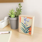 Minimal Lavender Floral Art Mini Art Print Gallery Image 2