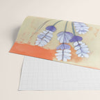 Minimal Lavender Floral Art Wrapping Paper Gallery Image 2