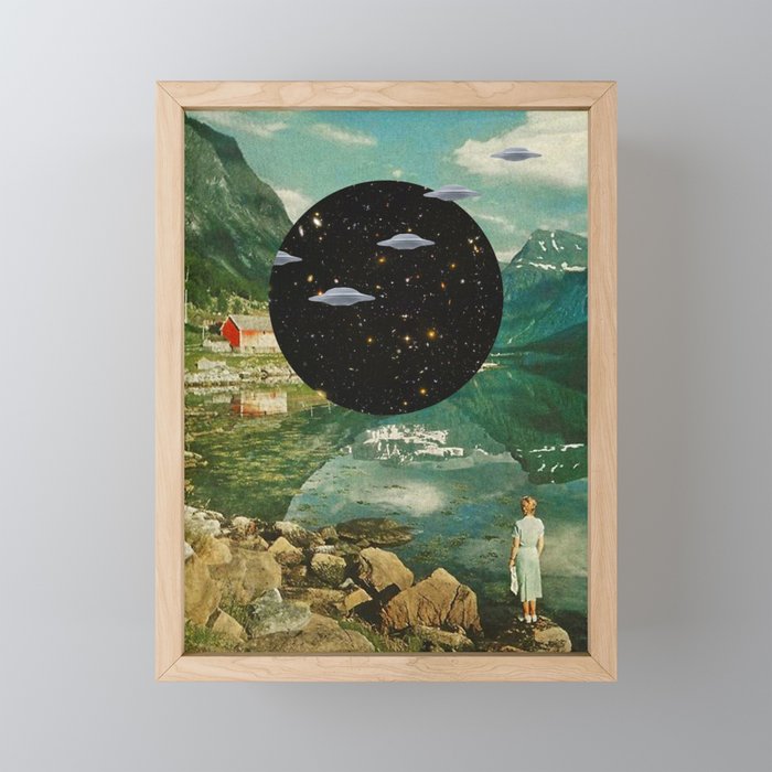 Alien Escapade Mini Art Print Gallery Image 1