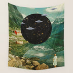 Alien Escapade Wall Tapestry Gallery Image 4