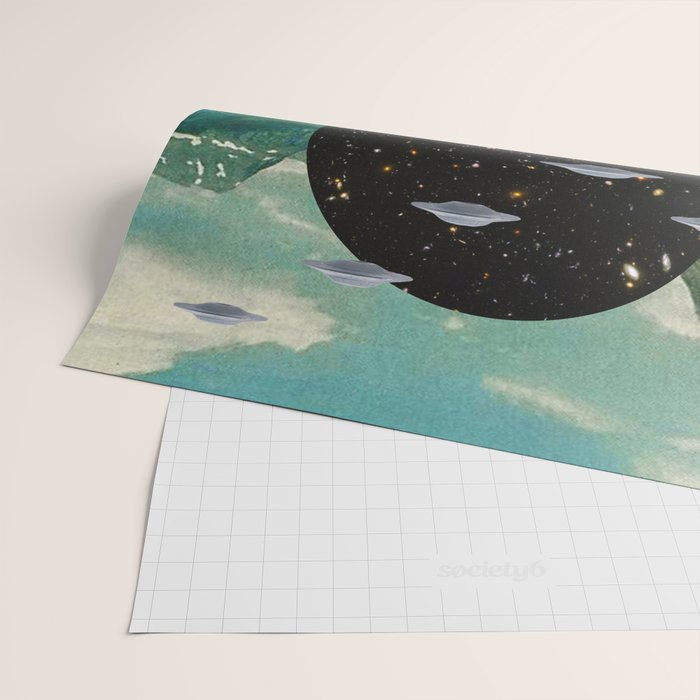 Alien Escapade Wrapping Paper Gallery Image 2