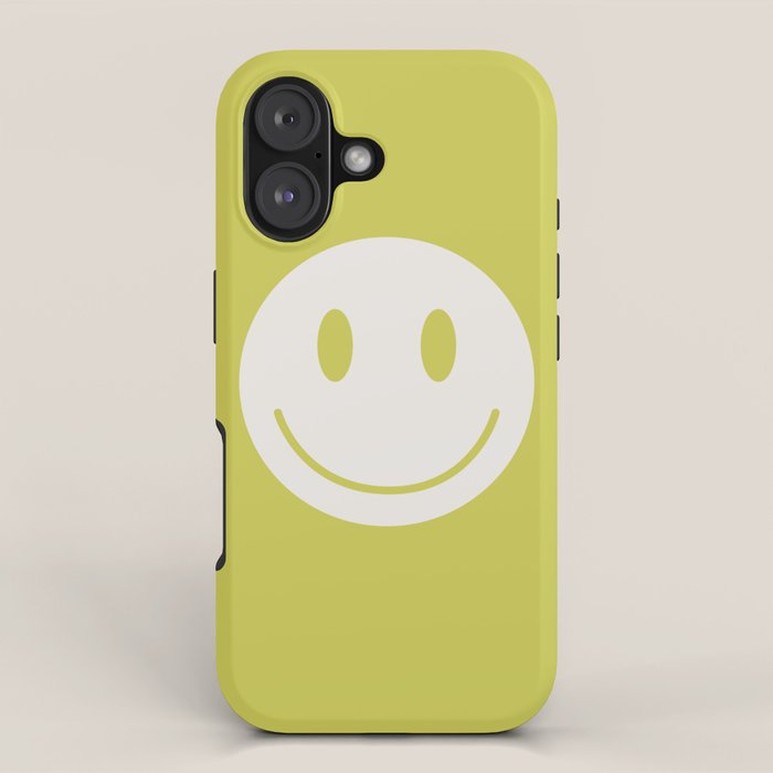 Happy Thoughts Lime iPhone Case Gallery Image 1