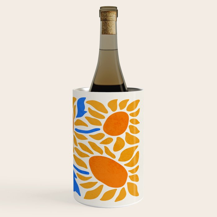 FOLIAGE 002: Sunflower | Flower Market Wine Chiller Gallery Image 3