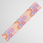 70s Retro Floral vibe Table Runner Gallery Image 3