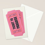 Two Tickets To Paradise Stationery Card Gallery Image 2