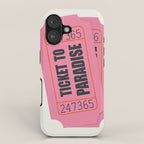 Two Tickets To Paradise iPhone Case Gallery Image 1