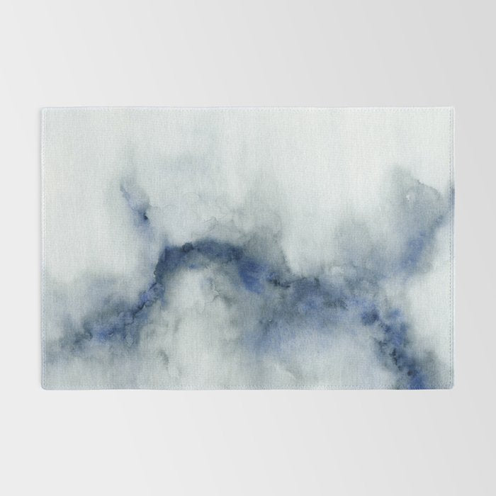 Indigo Abstract Painting | No.3 Rug Gallery Image 2