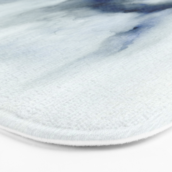Indigo Abstract Painting | No.3 Bath Mat Gallery Image 3