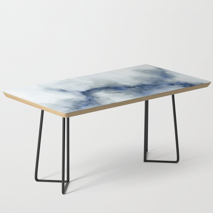 Indigo Abstract Painting | No.3 Coffee Table Gallery Image 1