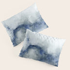 Indigo Abstract Painting | No.3 Pillow Sham Gallery Image 3