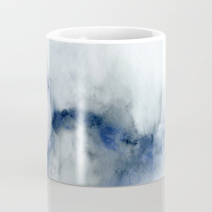 Indigo Abstract Painting | No.3 Coffee Mug Gallery Image 4
