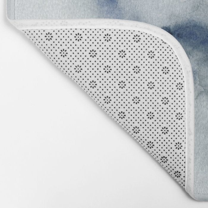 Indigo Abstract Painting | No.3 Bath Mat Gallery Image 2