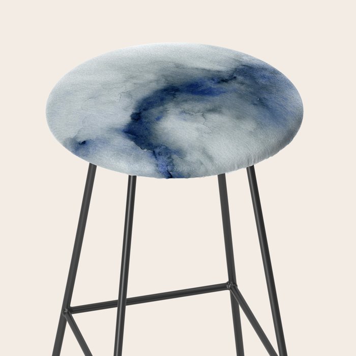 Indigo Abstract Painting | No.3 Stool Gallery Image 2