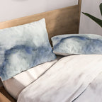 Indigo Abstract Painting | No.3 Pillow Sham Gallery Image 2