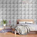 Sketch of a Street in Paris Wallpaper Gallery Image 3