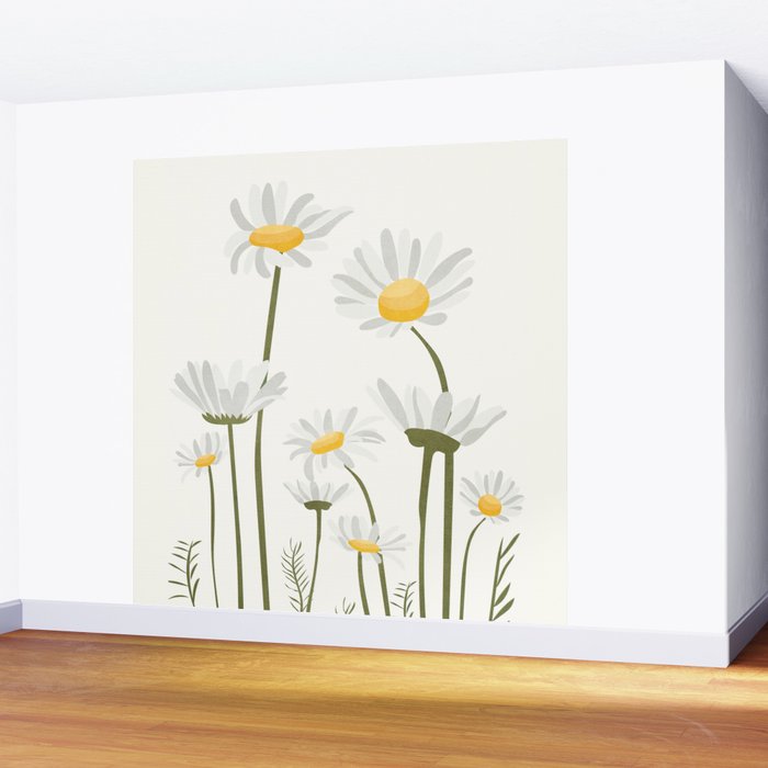 Summer Flowers III Wall Mural Gallery Image 2