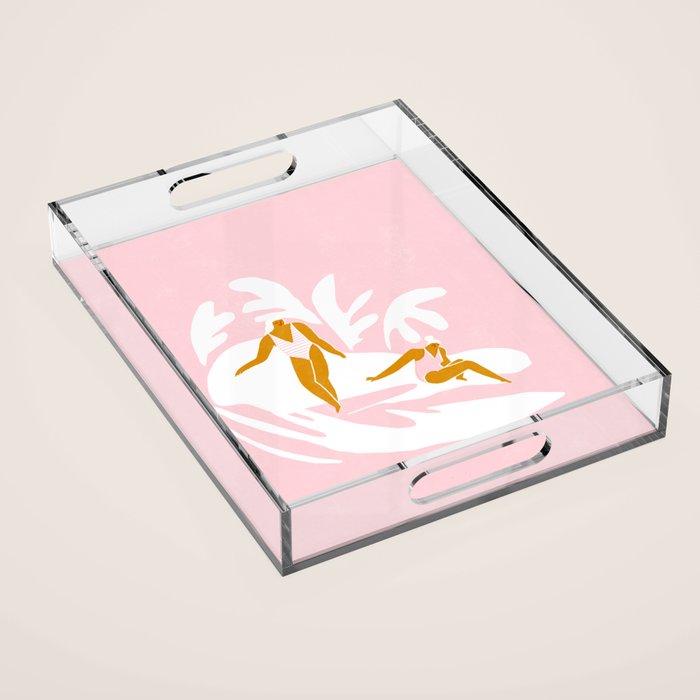 Golden hour Acrylic Tray Gallery Image 1