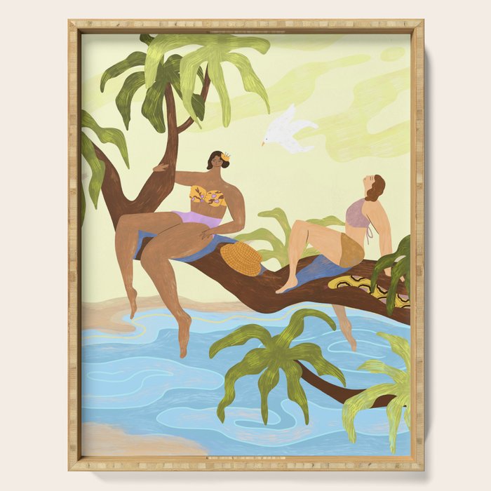 Sharing a Tree Serving Tray Gallery Image 1