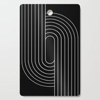 Oval Lines Abstract XIII Cutting Board Gallery Image 1
