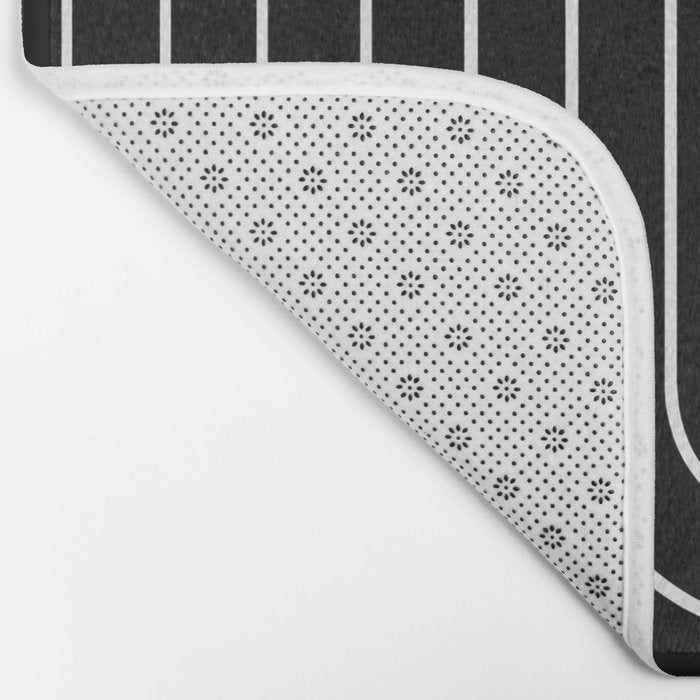 Oval Lines Abstract XIII Bath Mat Gallery Image 2