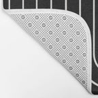 Oval Lines Abstract XIII Bath Mat Gallery Image 2