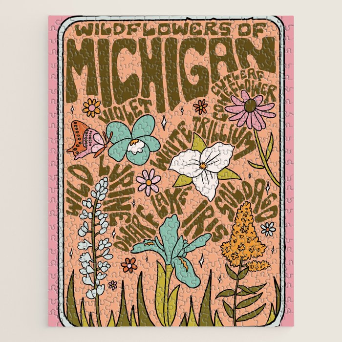 Michigan Wildflowers Jigsaw Puzzle Gallery Image 1