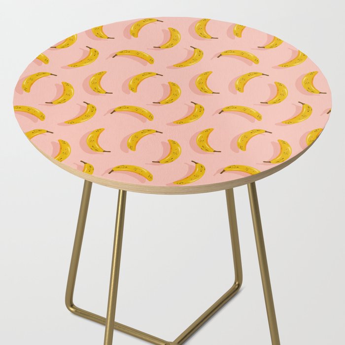 Banana Pattern - Blush Side Table Gallery Image 2