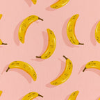 Banana Pattern - Blush Coffee Mug Gallery Image 2