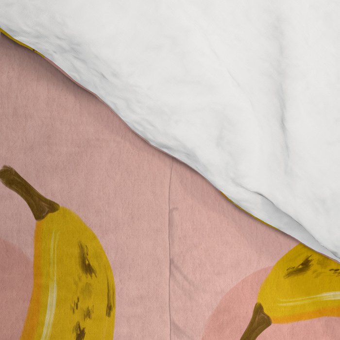 Banana Pattern - Blush Comforter Gallery Image 4