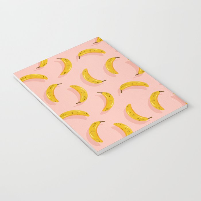 Banana Pattern - Blush Notebook Gallery Image 3