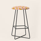 Banana Pattern - Blush Stool Gallery Image 1