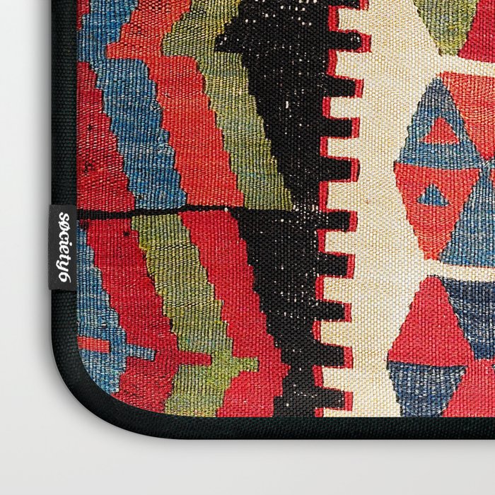 Ankara Central Anatolian Niche Kilim Print Laptop Sleeve Gallery Image 3