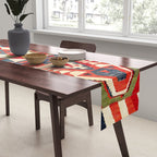 Ankara Central Anatolian Niche Kilim Print Table Runner Gallery Image 2