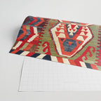 Ankara Central Anatolian Niche Kilim Print Wrapping Paper Gallery Image 2