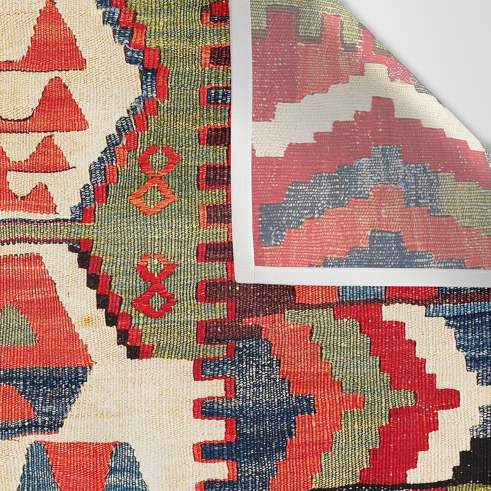 Ankara Central Anatolian Niche Kilim Print Wall Tapestry Gallery Image 3