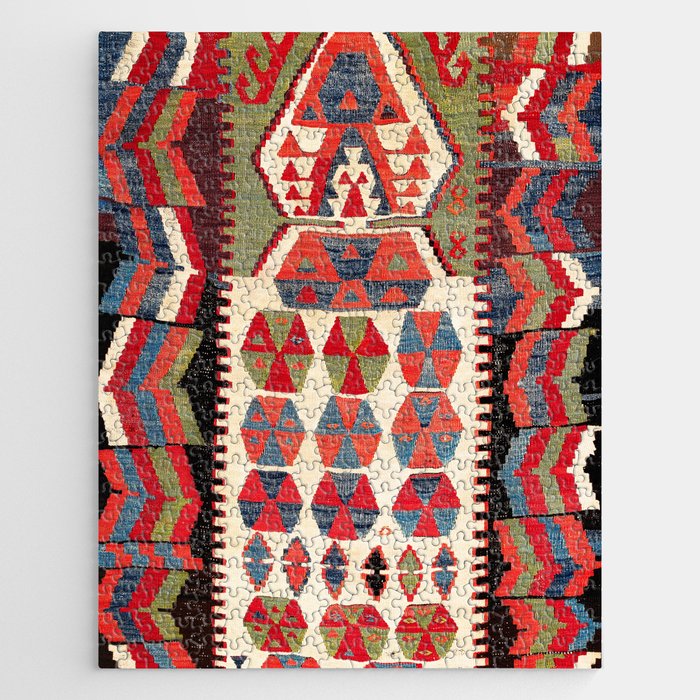 Ankara Central Anatolian Niche Kilim Print Jigsaw Puzzle Gallery Image 1
