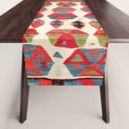 Ankara Central Anatolian Niche Kilim Print Table Runner Gallery Image 1