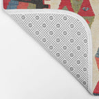 Ankara Central Anatolian Niche Kilim Print Bath Mat Gallery Image 2