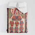 Ankara Central Anatolian Niche Kilim Print Duvet Cover Gallery Image 6